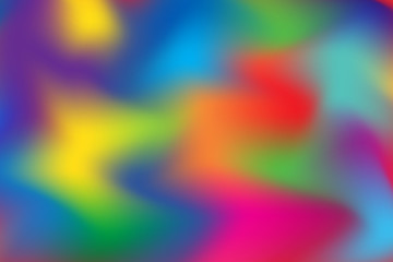 Fototapeta premium Blurred colorful mesh background. Colorful rainbow gradient.