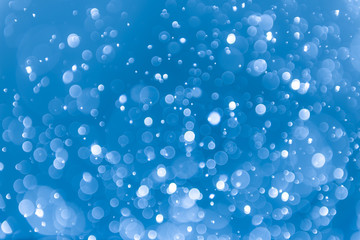 Abstract blue background with bokeh, bokeh background, sparkle bokeh background