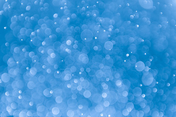 Abstract blue background with bokeh, bokeh background, sparkle bokeh background