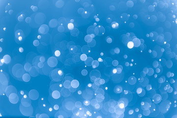 Abstract blue background with bokeh, bokeh background, sparkle bokeh background