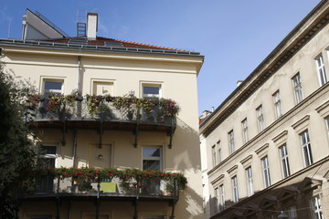 Architecture in the downtown of Vienna
