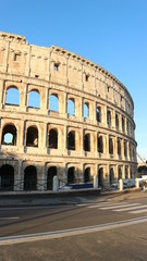Fototapeta na wymiar Morning from Rome