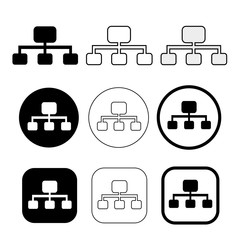 Simple Graph chart icon sign design