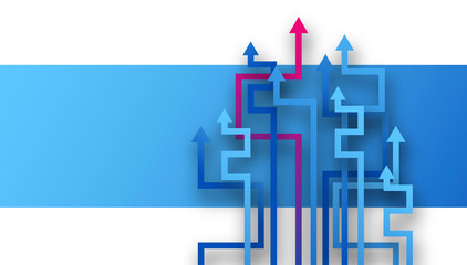 sfondo frecce, direzione