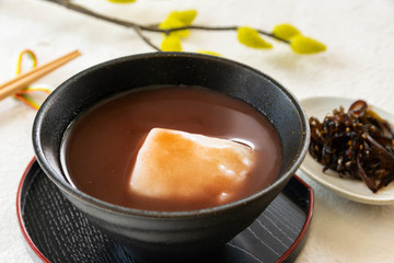 こしあんのおしるこ