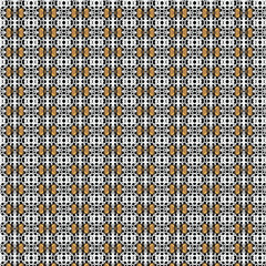 Brown white seamless pattern with stars