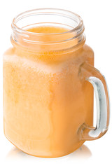 Sea buckthorn smoothie jar, paths