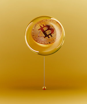Golden Bitcoin bubble