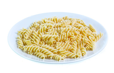 pasta isolated on white