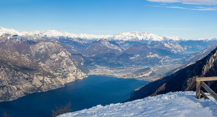 Riva del Garda e Torbole dal Monte Baldo