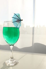 Delicious and refreshing spring drink