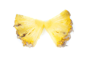pineapple  isolated on white