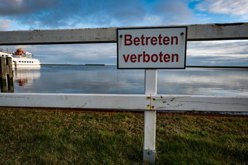 Langeooger F&auml;hrhafen