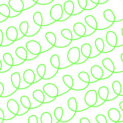 Seamless curve pattern . Vector illustration. Hand painted stylish background for fabric, wrapping, packaging paper, wallpaper