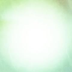 Abstract circular green bokeh background.