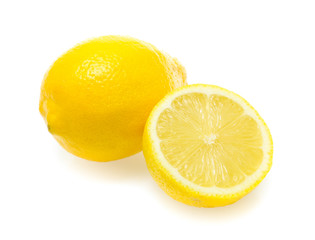 lemon isolated on white background