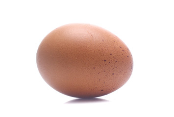 Eggs isolated on white background