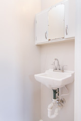 interior of bathroom