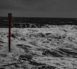 Red pole