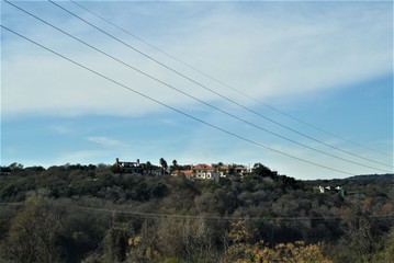 aerial view of the city