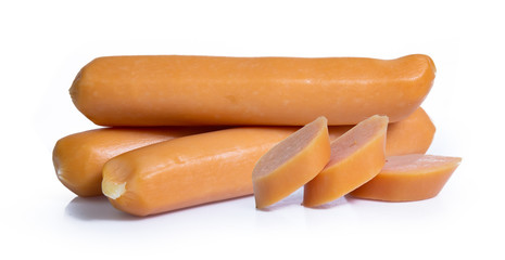 sausage isolated on white background