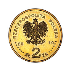 Polish commemorative coin from 2010