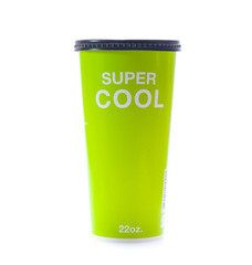 Iced Thai milk tea in glasses (thailand)