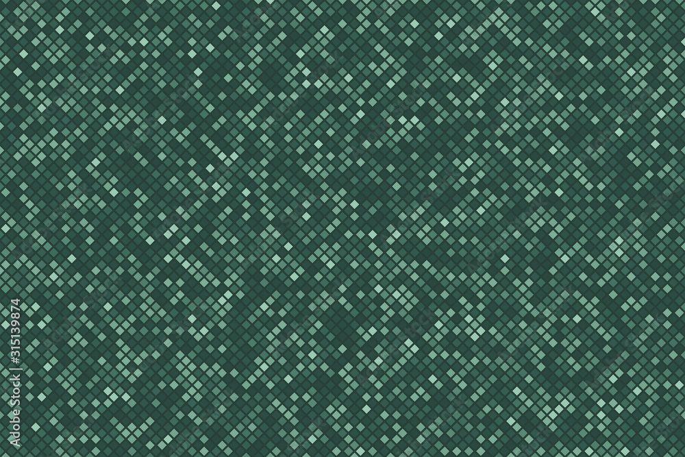 Poster abstract square pixels illustration. pixels mosaic.