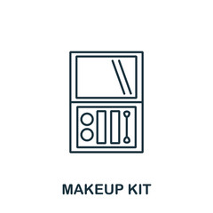 Makeup Kit icon from makeup and beauty collection. Simple line element Makeup Kit symbol for templates, web design and infographics