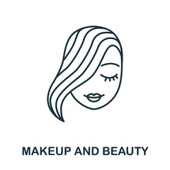 Makeup And Beauty icon from makeup and beauty collection. Simple line element Makeup And Beauty symbol for templates, web design and infographics