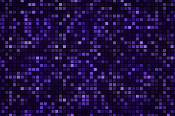Abstract square pixels illustration. Pixels mosaic.