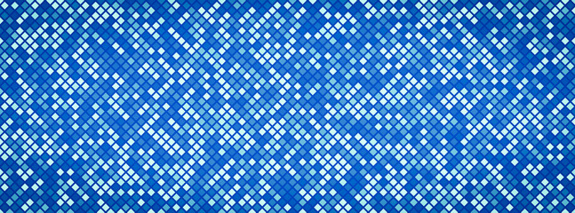 Abstract square pixels illustration. Pixels mosaic.