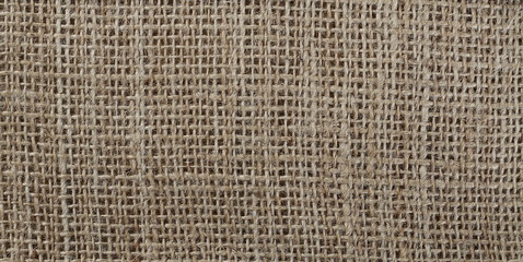 Jute, linen sack background and texture