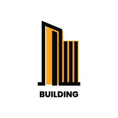 building logo like icon for business corporate, design template - vector illustration