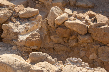 Ancient ruins of Masada