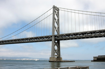Fototapeta na wymiar San Francisco-Oakland Bay Bridge, Bay Bridge, San Francisco, California, USA