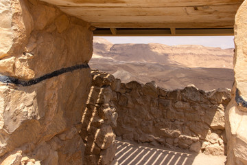 Ancient ruins of Masada