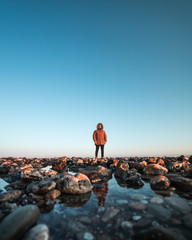 Man on the beach