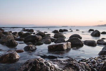Stones on the beach