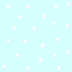mint polka dots