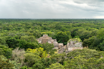 Fototapeta na wymiar Ek Balam Mayan ruins in Mexico