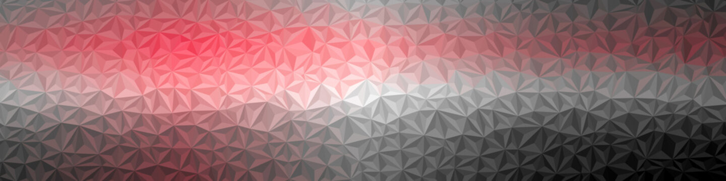 Abstract Low Polygon gradient Generative Art background illustration