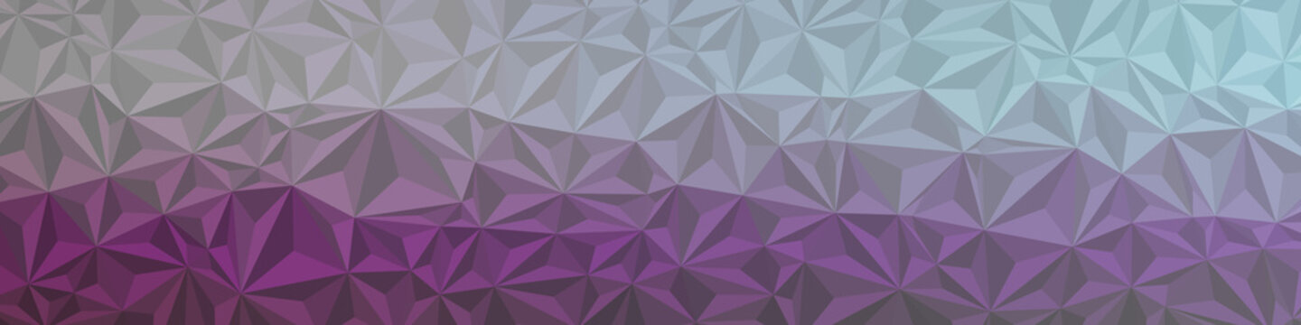 Abstract Low Polygon gradient Generative Art background illustration