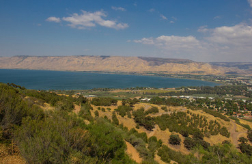 Fototapeta na wymiar Lake Tiberias, Galilee