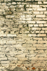 old beige brick textured wall