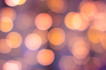 Obraz premium Colorful bokeh defocused blurred lights. Abstract background