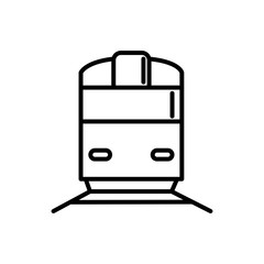 train railway transport linear design