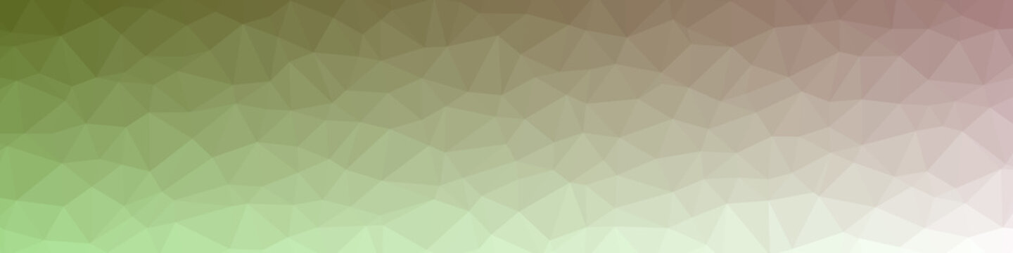Abstract Low Polygon gradient Generative Art background illustration