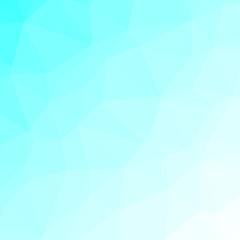 Abstract Low Polygon gradient Generative Art background illustration