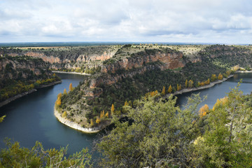 Sickles of the Duraton River in Segovia